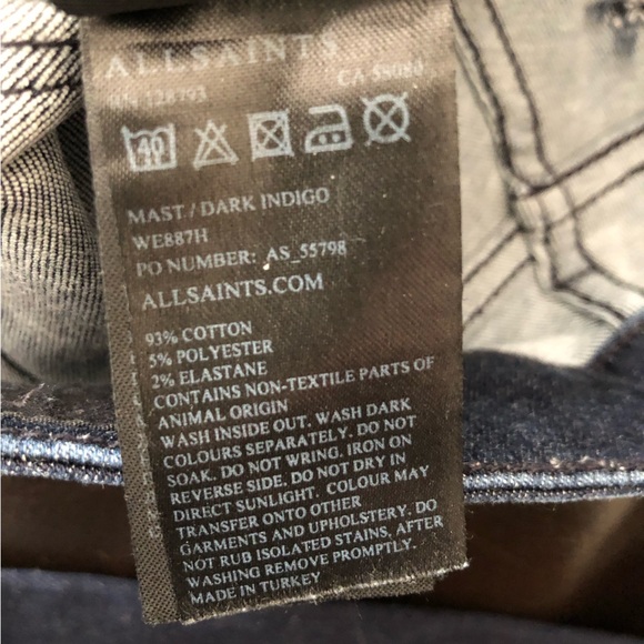 All Saints Jeans - Picture 7 of 7